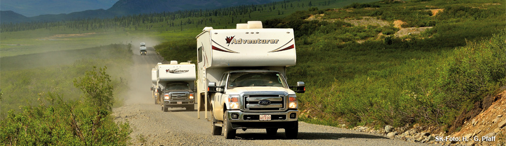 Mit Wohnmobil