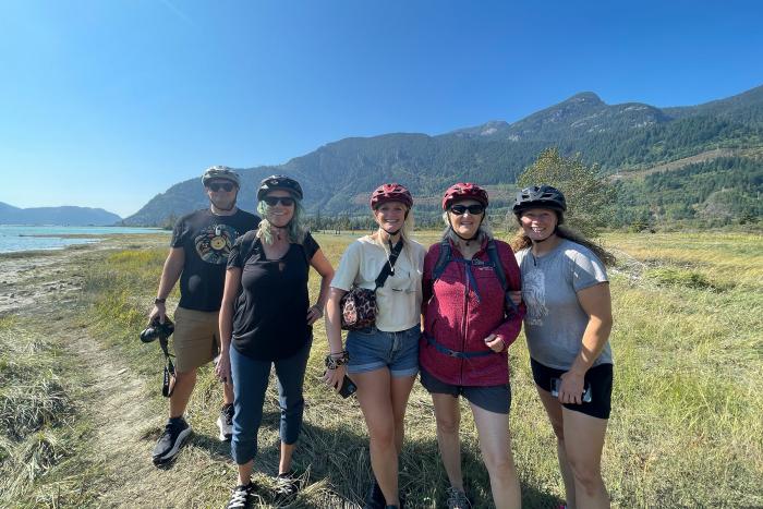 Mountainbiken in Squamish 