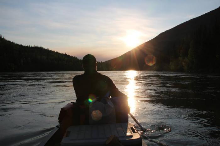 Kanu- und Autoreise im Yukon 