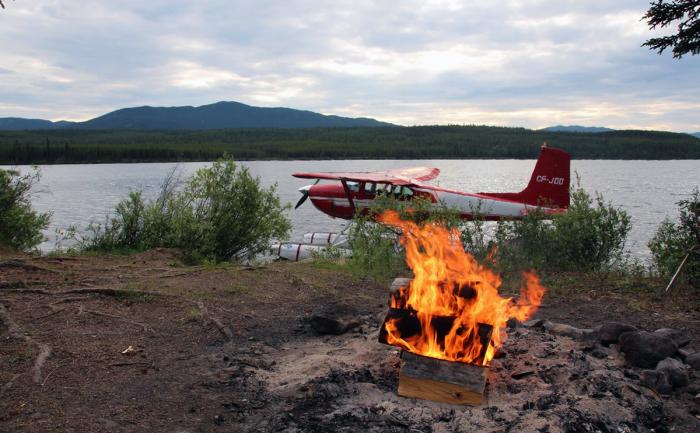 Kanu- und Autoreise im Yukon 