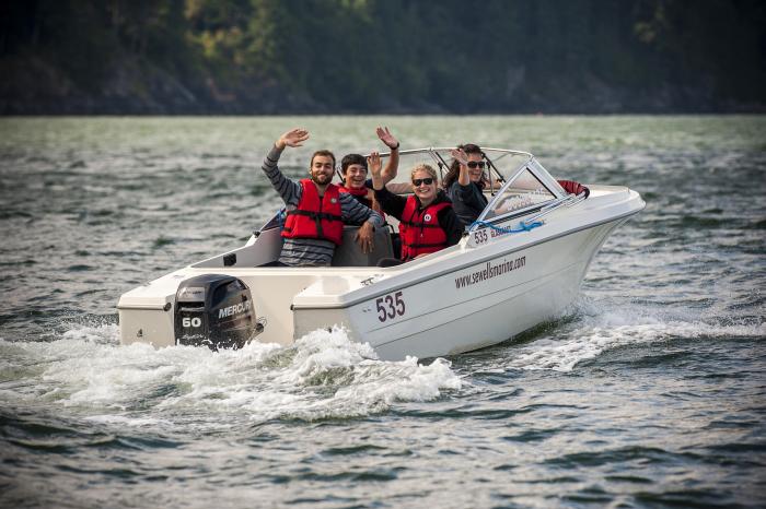 Bootsmiete ab Vancouver 