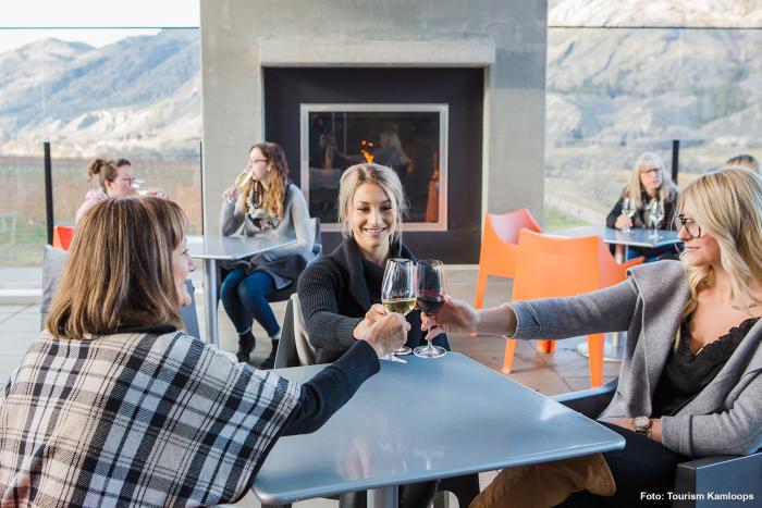 Monte Creek Weinprobe 