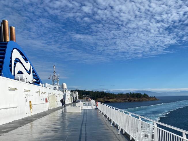 Tsawwassen-Nanaimo Fähre außer Betrieb 