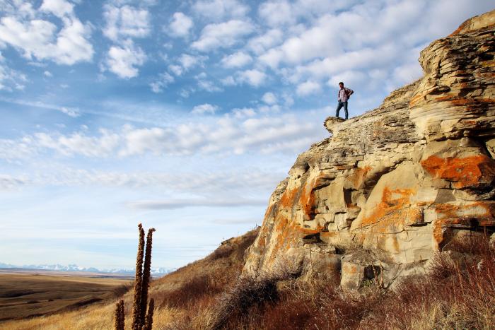 Am Felsen der Büffel 