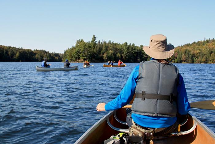 Kanumiete im Algonquin Park 