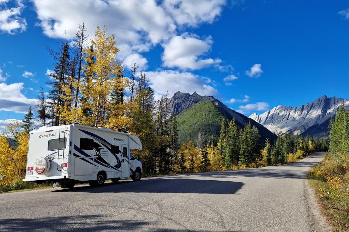 Rocky Mountains im Herbst 