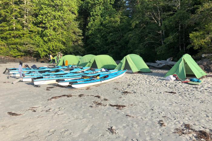 Camping auf Vancouver Island 