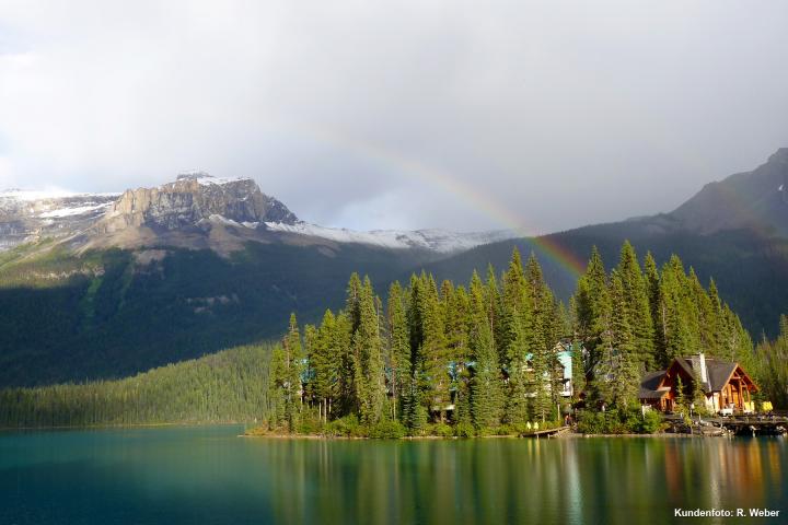 Emerald Lake Lodge 28.05.2021 - 11.10.2021 | 1 Person im Zimmer (Single) | Lodge Queen Room