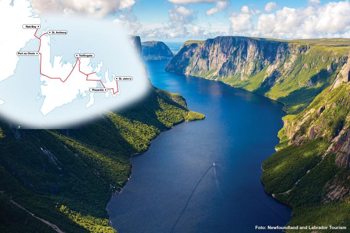 Von Fjorden und Eisbergen 