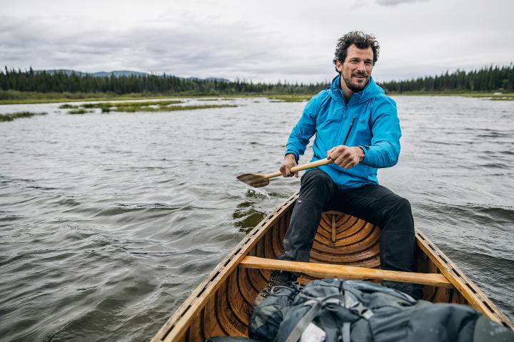 Yukon River im Kanu 