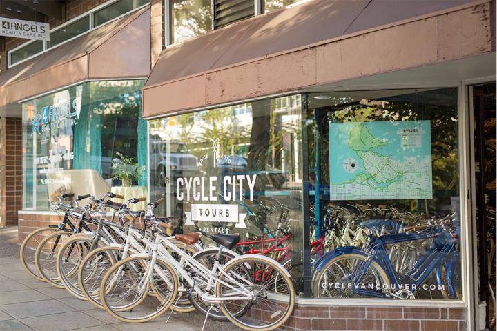 Fahrradmiete in Vancouver 