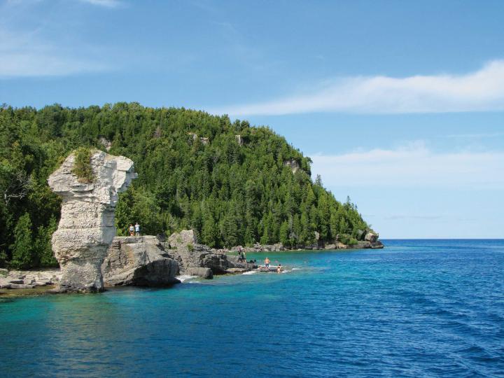 Bootstour Flowerpot Island 