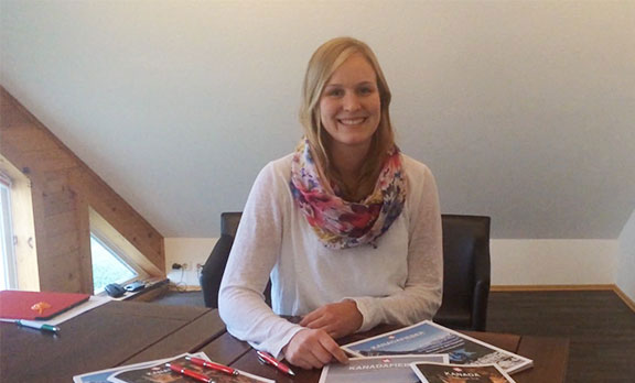 Im Blockhaus angekommen 