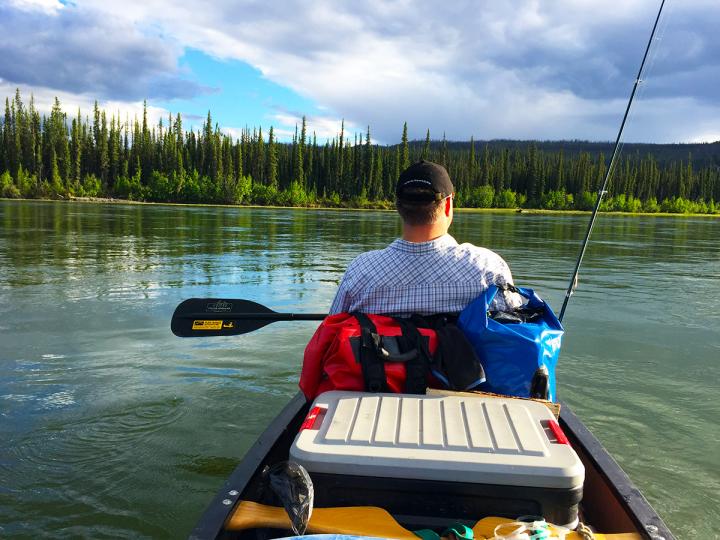 Yukon River ohne Lake Laberge 
