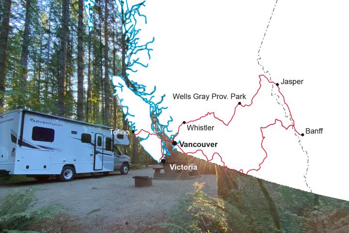 Camperroute West 1 