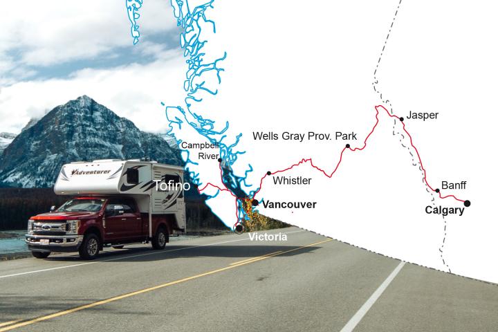 Camperroute West 4  